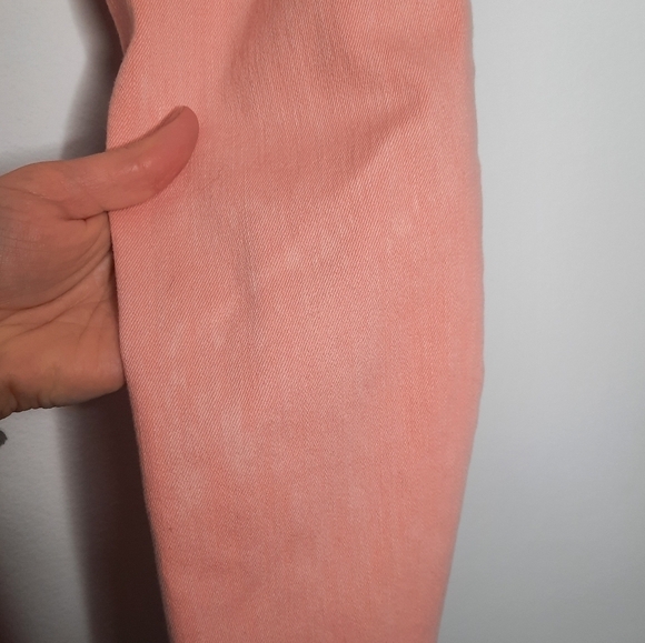 Adriano Goldschmied Salmon Pink The Legging Super Skinny Ankle 26R - Picture 7 of 7